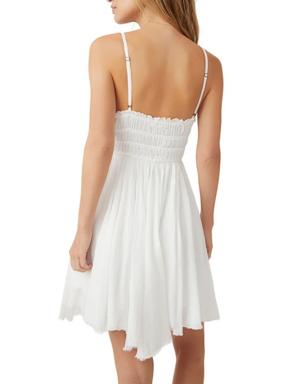 Free People One Delia Slip Dress in White Size XS - Picture 4 of 14